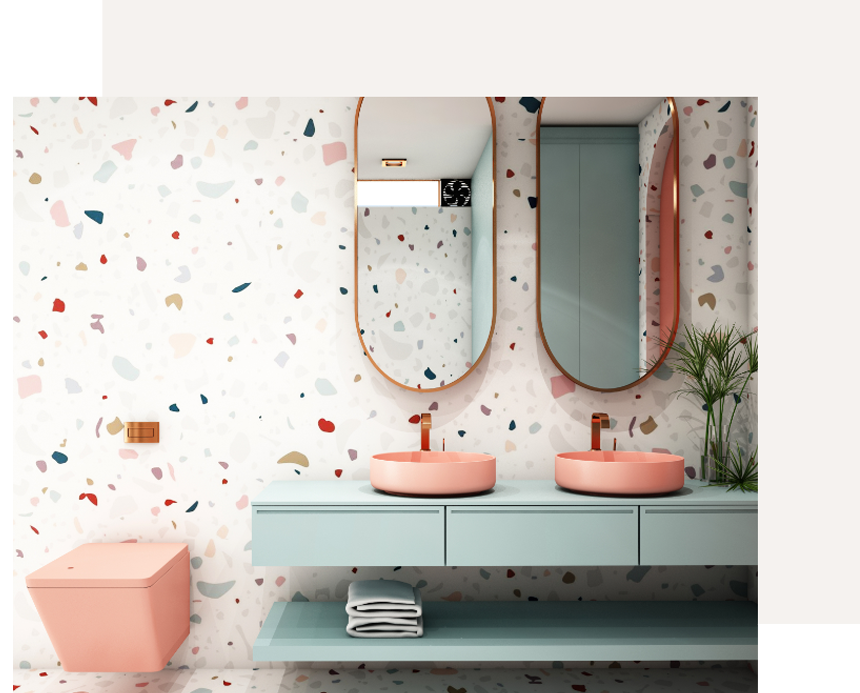 Terrazzo Tile - กระเบื้องลายหินขัด