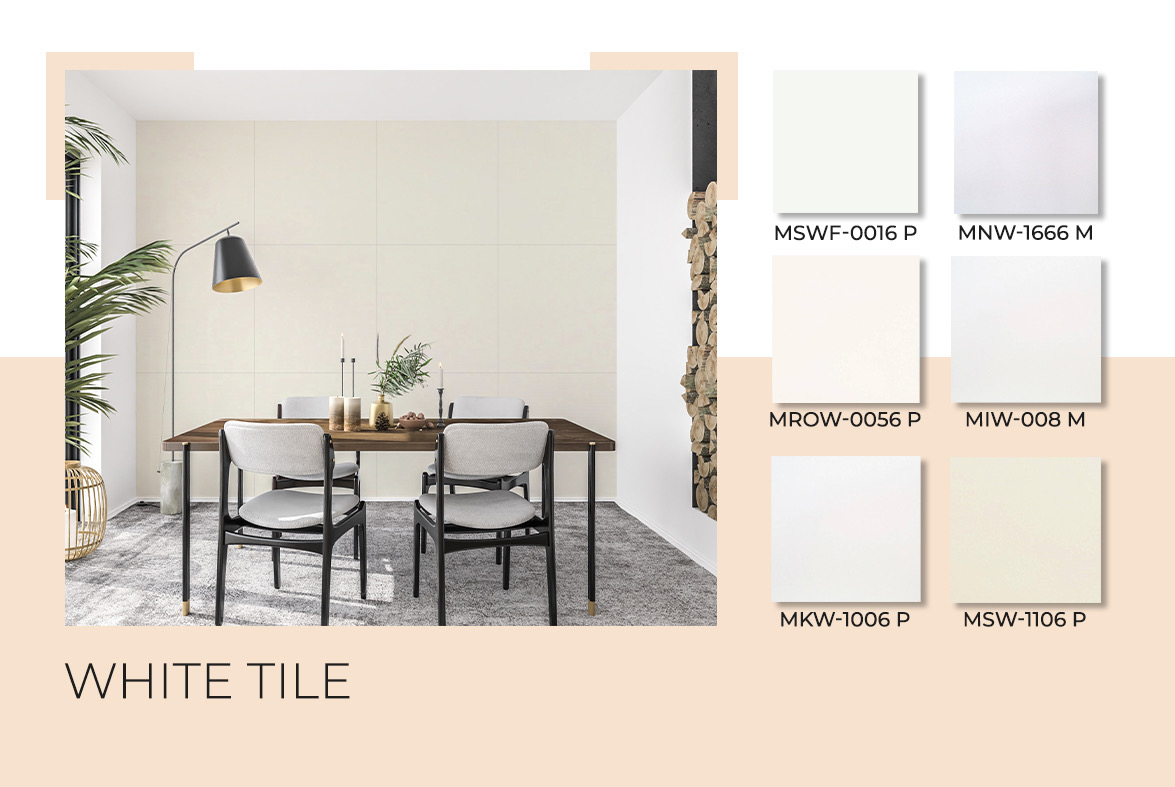 WHITE TILE 