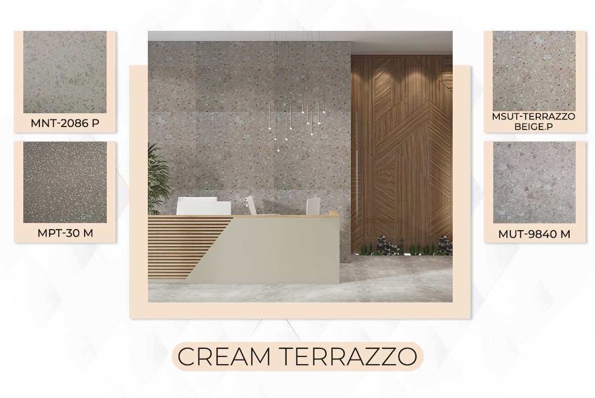 CREAM TERRAZZO 