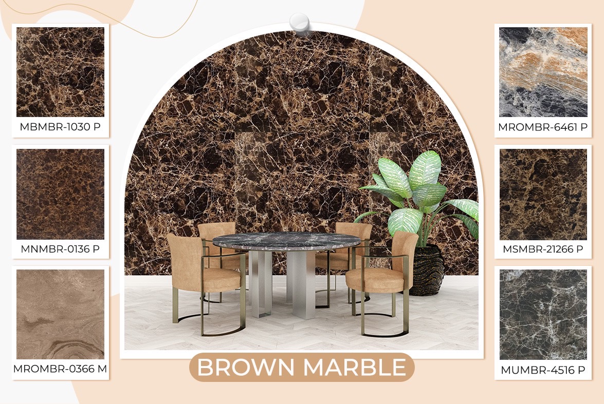 BROWN MARBLE